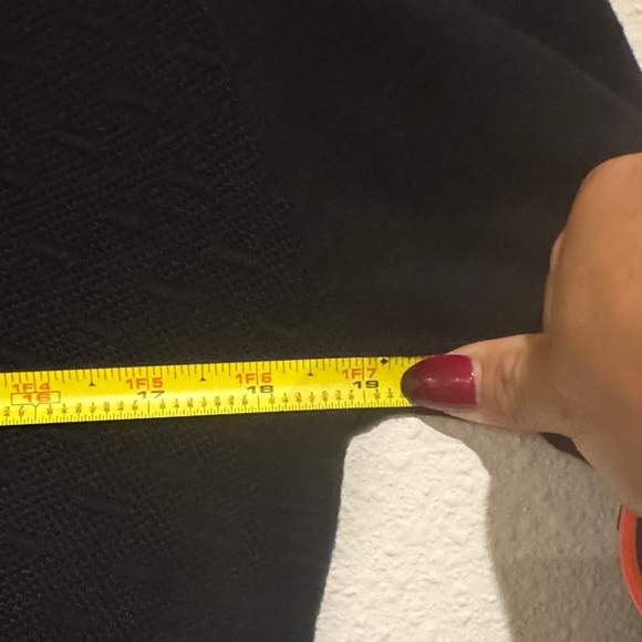 Versace Black V-Neck Sweater with Gold Accents - Picture 8 of 8